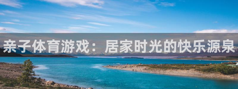 球速体育：亲子体育游戏：居家时光的快乐源泉